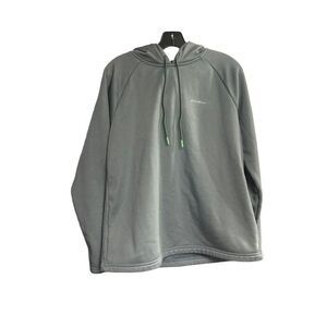 EDDIE BAUER Women’s Outdoor Hooded Sweatshirt Gray Size Large‎